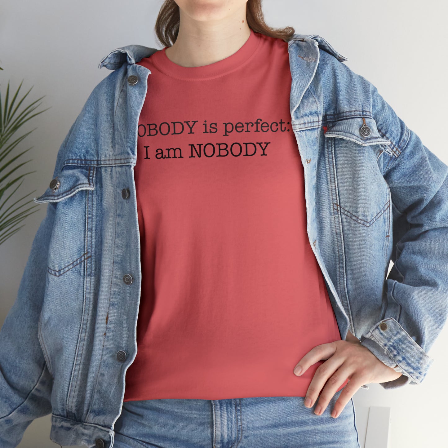 Nobody is perfect