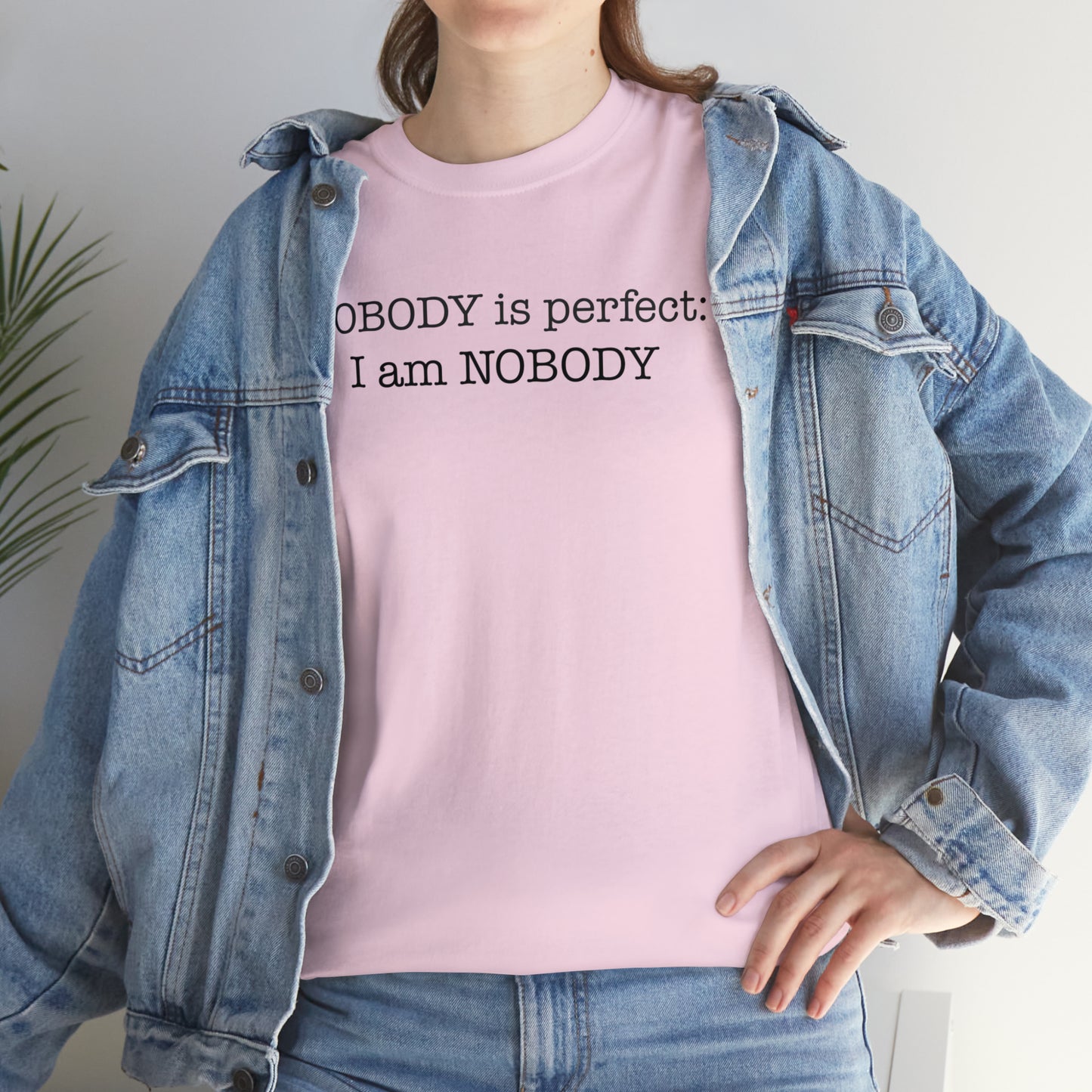 Nobody is perfect