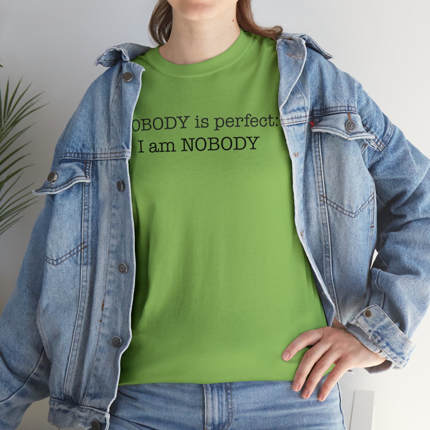 Nobody is perfect